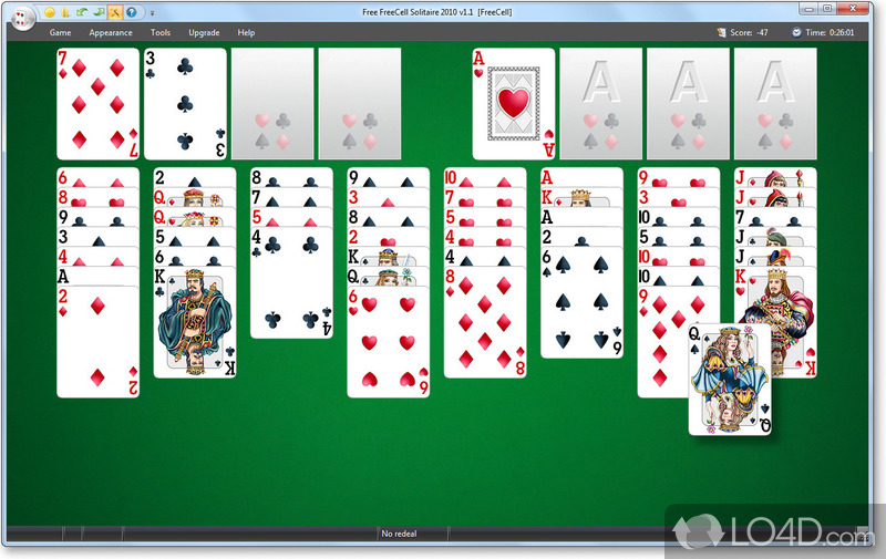 Windows xp freecell solitaire